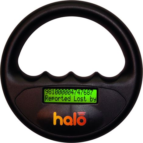 Lecteur de puces Halo Microchip Scanner