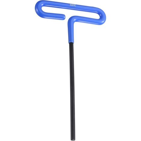 Llave de boca fija con mango en T，Llave Allen de brazo largo，Realiza reparaciones，Mango ergonómico antideslizante，5 mm，130 mm de longitud (1/5)