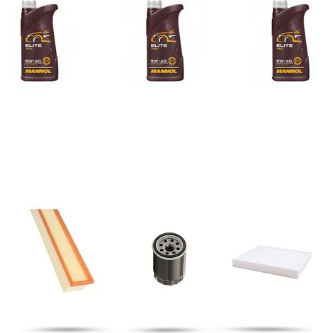 Kit tagliando 3 FILTRI e 3L OLIO compatibile con Lancia Ypsilon 1.4 LPG 57kw dal 2010 (1/5)