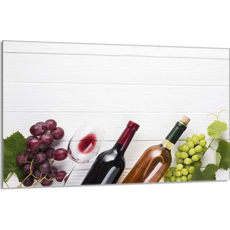 Glasschutzplatte für den Herd 80x52 Wein (1/5)