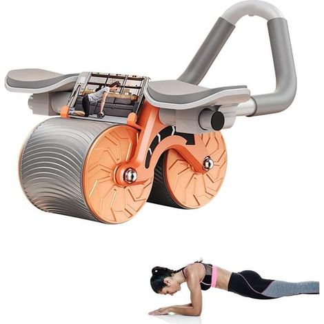 Roue Abdominale - Non spécifié - Modèle à Rebond Automatique - Mousse EVA - Caoutchouc - Mixte (1/4)