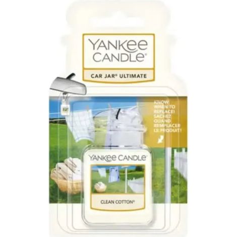 Yankee Duftbaum Clean Cotton 30 g (1/2)