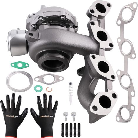 Turbocompressore, lega metallica di alta qualità, montaggio standard, compatibile con motori 2.0 TDI, prestazioni migliorate, facile installazione.