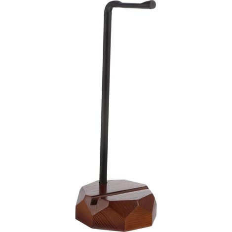 Affichage pour Casque Bois Massif Rack De Rangement Pratique (1/5)