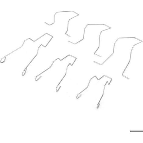 Clip De Fixation Pour Ampoule De Phare - Acier - Compatible H1 H3 H4 H7 - Pour Feux De Croisement - 6 Pièces (1/5)