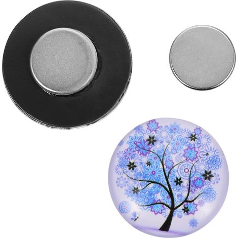 Outil de Fixation Portable Facile à Utiliser en Plastique 2 Pièces, Forme Ronde pour Peinture Diamant pour Amateurs et Professionnels (1/5)