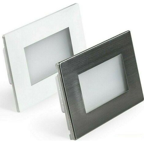Faretto Segnapasso Led Per cassetta 503 3W IP65 220V 4000k da Interno ed Esterno (1/5)