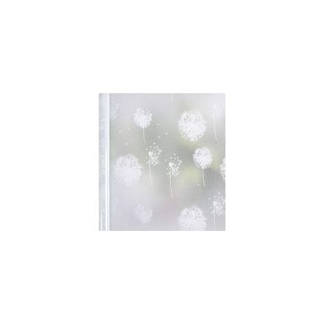 Film occultant électrostatique pour fenêtre – PVC réutilisable – Bloque 90% UV – Installation facile sans adhésif – Motif pissenlit 45x200cm (1/5)