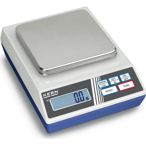Kern Präzisionswaage 440-45N+C kalibriert, Wägebereich 1000 g, Ablesbarkeit 0,1 g