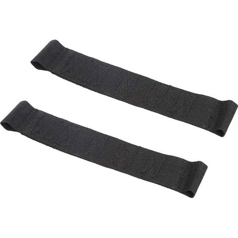 2 Stück schwarze, robuste Türfangbänder für Jeep Wrangler CJ YJ TJ JK - 2 Stück schwarze, robuste Türfangbänder für Jeep Wrangler CJ YJ TJ JK (1/5)