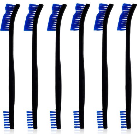 4pcs Brosses de Nettoyage en Nylon à Double Extrémité, Petit Ensemble de Brosses de Nettoyage Brosse de Nettoyage Multifonctionnelle Outil de Nettoyage des Crevasses pour Cuisine Bijoux Petits Objets (1/3)