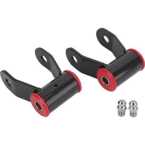 Manille de Chute, 2 Pièces 1-1,5 Po Manilles D'abaissement Arrière Kit de Nivellement de Remplacement pour Camion Chevy Silverado 1500 2wd/4wd 1988-2018 (1/5)