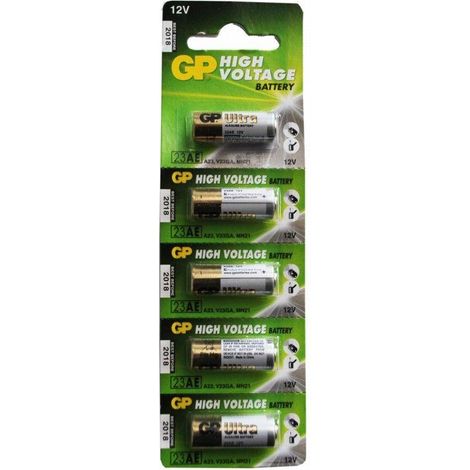GP pila alcalina 23af ultra 12v. , Batería de alarma de coche GP - 23AF. Las baterías de alarma de automóvil GP están en línea con los sistemas de control remoto más avanzados. Cum