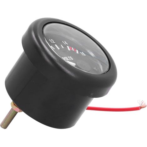 Marine-Spannungsanzeige 12V 52mm/2.04in IP67 mit Kontrollleuchte Universal für Yacht, Auto, Wohnmobil (1/5)