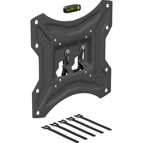 Support Mural TV pour 23 à 50 Pouces, Fixation à Plat Contre Le Mur, Formats VESA 75x75 mm à 200x200 mm - Peut Soutenir Un Poids Maximum de 25 kg (1/5)