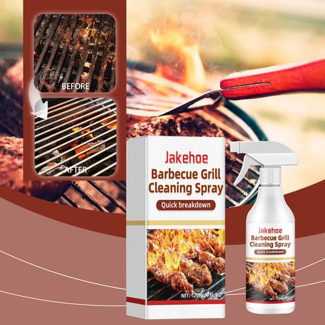 Grillreinigungsspray, tragbarer Grillreiniger für den Außenbereich, entfernt Fett und Flecken – 120 ml -- DTEKGAZ (1/5)