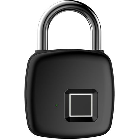 P30 Serrure à empreinte digitale sans clé, rechargeable USB, antivol, sécurité, cadenas biométrique intelligent. (1/5)