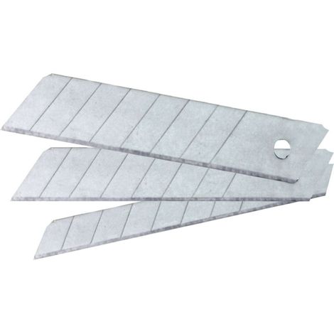 Utilia Lama Di Ricambio Per Taglierino 10 Pz. Mm. 9 - 24 Cf