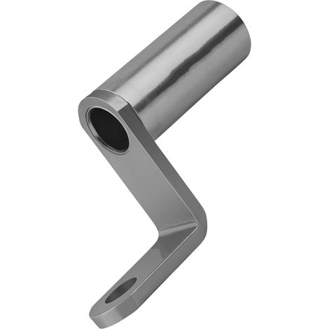 Soporte de espejo de aleación de aluminio para motocicleta – Soporte de extensión estable para espejos de motocicleta, bicicleta eléctrica y bicicleta de montaña – Soporte de espejo duradero y ajustab (1/5)
