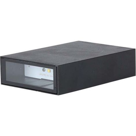 V-TAC VT-844 Lampada LED da parete 4W doppio fascio luminoso applique rettangolare da muro nero luce 3000K IP65 - SKU 218561