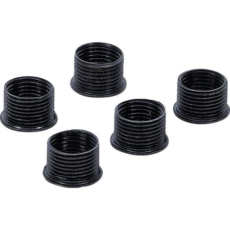 Inserts Taraudés M14 x 1,25 mm - 11 mm, Lot de 5 - Acier Résistant - Fixation Fiable et Durable - D-Work