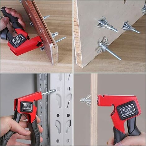 Kit Cheville, Ancrages pour murs creux, Pince Professionnel Convient à M3/M4/M5/M6/M8 (1/3)