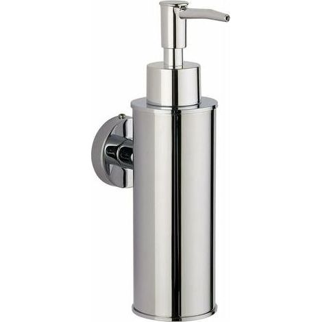 Seifenspender aus Edelstahl 304, rund, verchromt, Wandmontage, für Badezimmer, Küche, Heimdekoration FLITI (1/4)