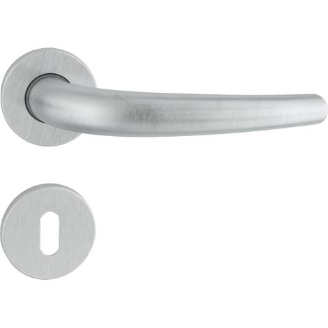 BL MANIGLIA TORINO CON BOCCHETTA CROMO SATINATO- FROSIO BORTOLO- 4,0 blister