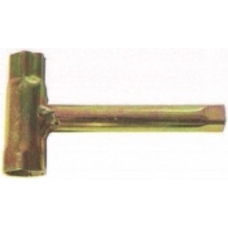 Clé À Bougie - Carré Femelle 11 mm - Pour Tondeuses À Gazon - Longueur 24 mm - Largeur 19 mm - 1 Pièce