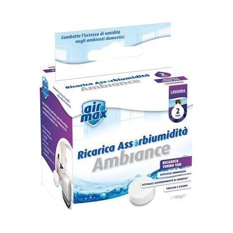 AIRMAX MINI TAB RICARICA - LAVANDA NR 2XGR 100- 6 pezzi