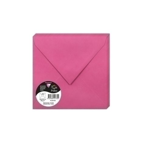 SOBRE CLAIREFONTAINE 165x165 FUCSIA P/20