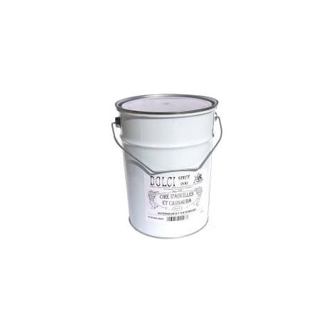 0-incolore-Cire d'abeille et carnauba (5L/ 50m2) Dolci