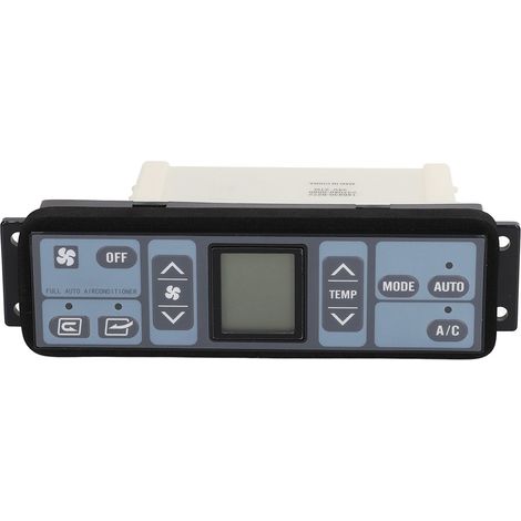 Panneau de Contrôle Climatisation pour Excavatrice Hitachi ZX120, Matériau PC, Régulateur de Climatiseur Universel, Pièce 146430-8272, Commande de Température pour Engin de Chantier (1/5)