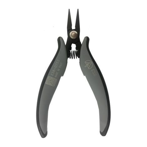 Pince plate RS PRO, L. (hors tout) 146 mm, L. (mâchoire) 19mm, 1 pièce(s) ( Prix pour 1 )