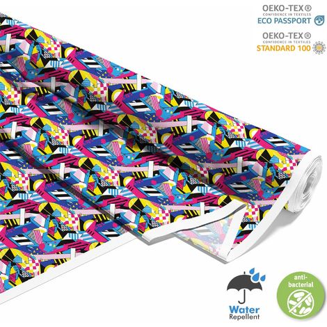 Outdoor dekostoffe oxford - Motiv Geometrisch I DX3135 (1/5)