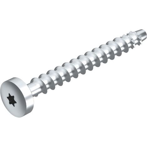 OBO Bettermann Ancrage à tête ronde avec Panhead 7,5x80mm acier galvanisé, 3498272