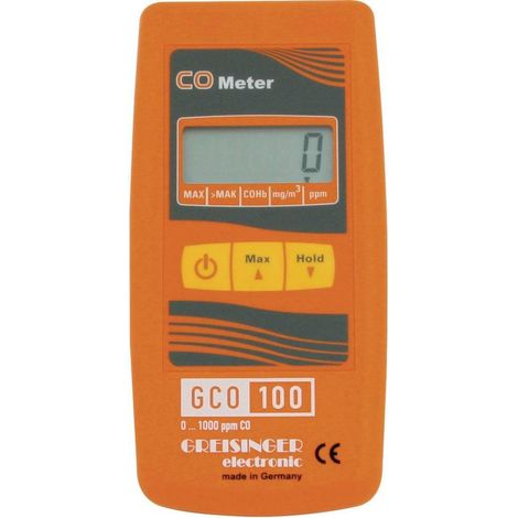 Greisinger GCO 100 detector de monóxido de carbono compacto