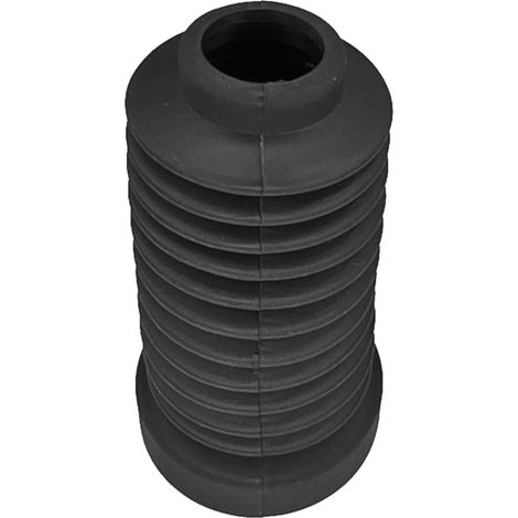 Soufflet de levier de vitesse caoutchouc universel de protection en caoutchouc souple noir Voiture Moto Tondeuse Tracteur Mini pelle Machine, 20 x 32 x 90mm
