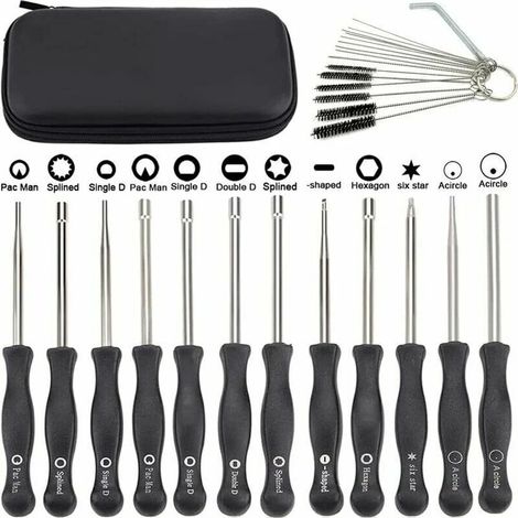 Kit d’outils de réglage carburateur 2 temps – 12 pièces en acier trempé pour tronçonneuses et petits moteurs, compatible Husqvarna (1/4)