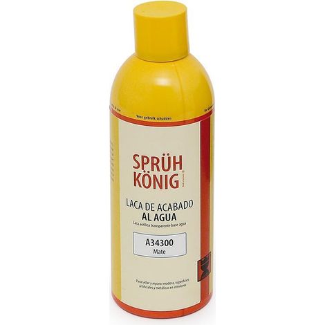 KONIG spray laca aluminio agua mate 400ml. , 0UNIDADES , KONIG spray laca aluminio agua mate 400ml. , 0UNIDADES