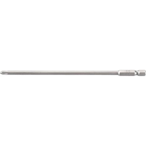 Makita 191V02-0 Langbit PH2x155mm 5 Stück Kit inserti Impronta (cacciavite): 1/4 (6.3 mm) Forza: Croce Phillips 155 mm (1/3)