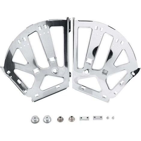 [JAMAIS UTILISÉ] Charnière pour meuble,Chaussures Tiroir Cabinet Charnières Turing Rack En Acier Cadre Charnières Pièces Meubles (3 Layers) 2 Pcs (1/5)
