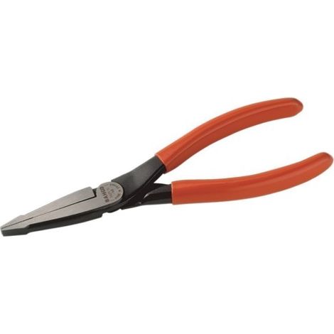 Alicate b/plana larga 160 mm pavonado m/plast 2421 d-160ip b