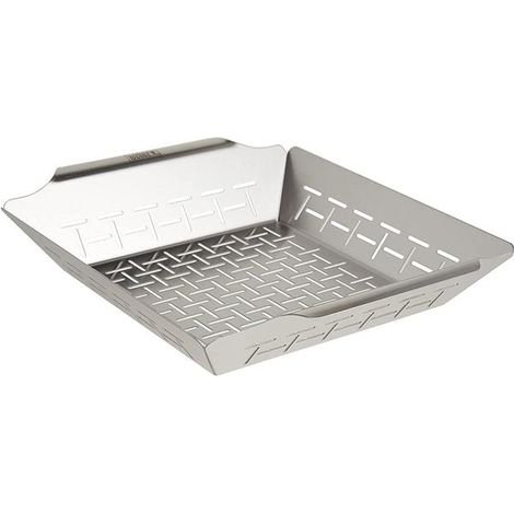 Cesta para verduras de acero inoxidable estilo Weber Cod. 6434