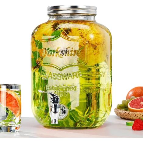 Distributeurs De Boissons Avec Robinet Pichet Transparent À Robinet  Boisson Pour Champagne, Barbecues, Pique-Niques, Buffets, Camping-Car, Anniversaires, Noël (1/5)