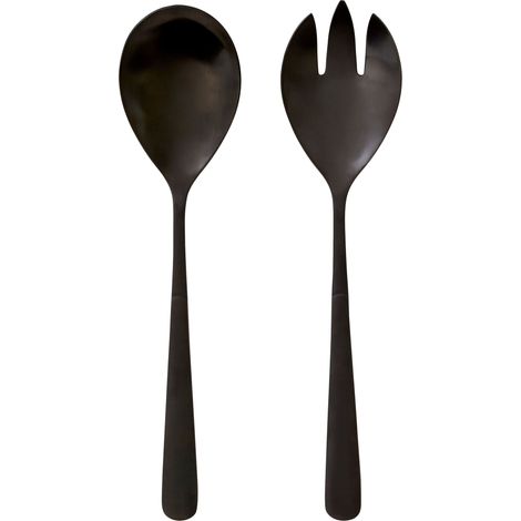 Premier Housewares Modern Retro 2 Pc Salad Servers