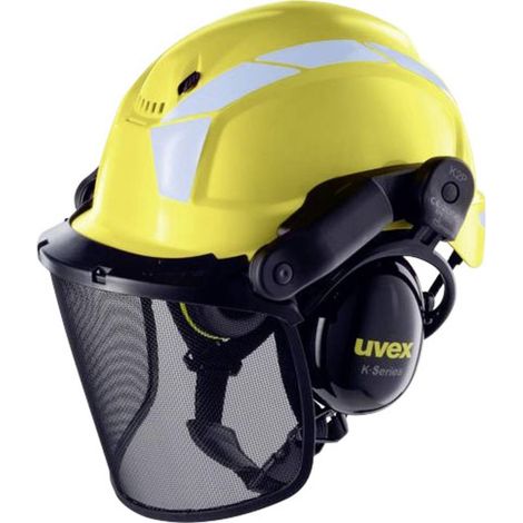 Uvex Casco Protettivo Forestale Pheos Giallo (1/4)