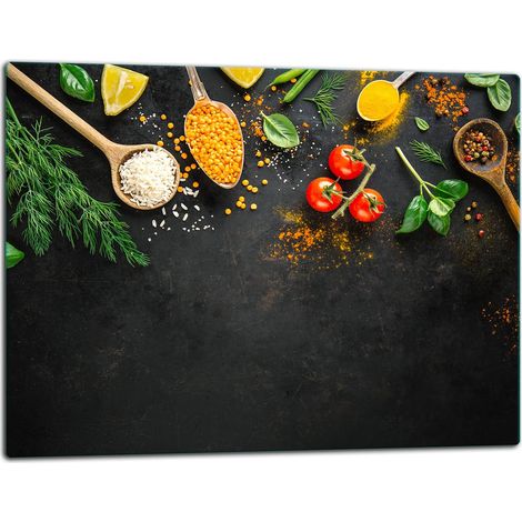 Tablero de corte de placa de vidrio 52x40 especias (1/5)