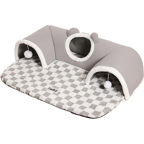 pour Chat Nid Chat Trois Tunnels pour Chaton Matelas Nid (1/5)