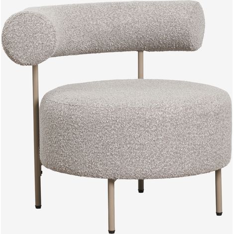 Sillón en tela bouclé Arieta SKLUM       
